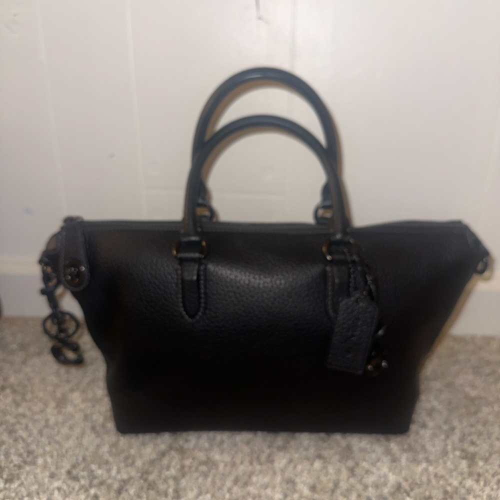 Coach Black Cara Satchel